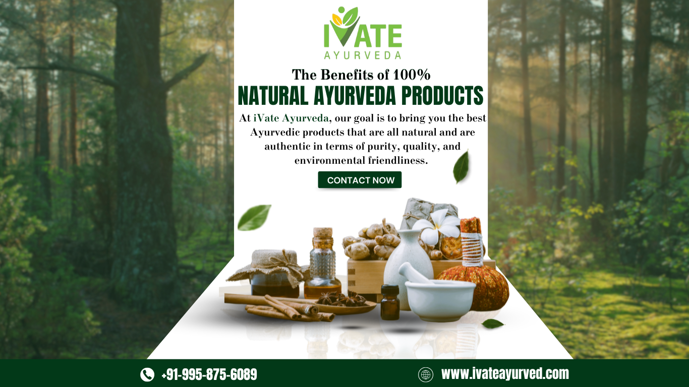 100% natural Ayurvedic remedies